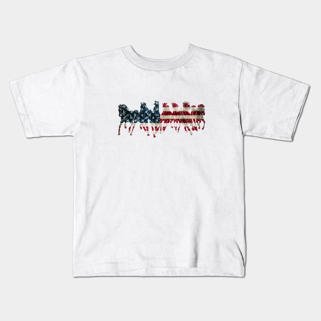 American Pride Kids T-Shirt by RedRock_Photo